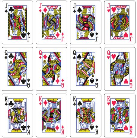 how many eyes in a deck of cards